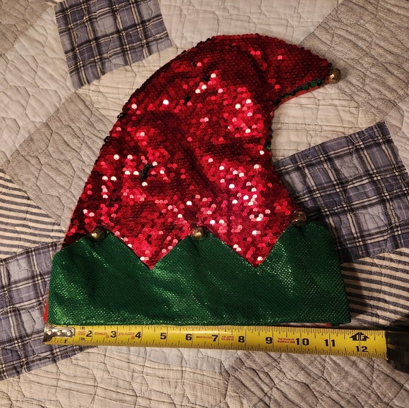 Sequined Elf Hat - Picture 4 of 5